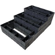 KASKO Raised bed cascade FLEXI ELEMENT, 100 x 150 x 50 cm - Raised Garden Bed