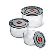 KAVALIER PUMP & PUMP Set of Containers 0.35l, 1l, 2l 3 pcs - Storage Jar