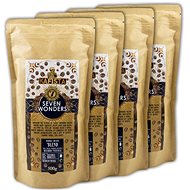 Coffeeista "Seven Wonders" - Espresso Blend 70% Arabica, 30% Robusta, Fairtrade 4 × 500 g - Coffee