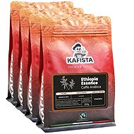 Kafista "Ethiopia Essence" - Coffee beans, 100% Arabica Single Origin Coffee 4 × 250 g - Coffee