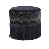 Hocker Cleopatra Pouf 825 Black - Ottoman