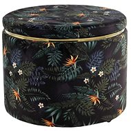 Stool Hocker Forest 225 Multi / Green - Ottoman