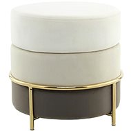 Stool Hocker Matilda 125 Cream - Ottoman
