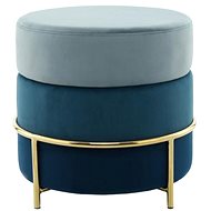 Stool Hocker Matilda 125 Blue - Ottoman