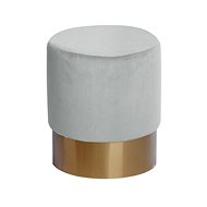 Stool Hocker Nano 110 White / Menthol Green - Ottoman
