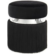 Hocker Rebecca Pouf 925 Black / Silver - Ottoman