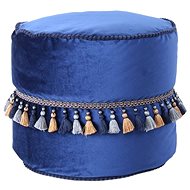 Stool Pouf Taj Mahal 225 blue - Ottoman