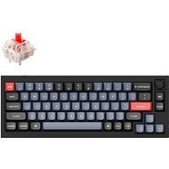 Keychron Q2 TKL QMK Gateron G PRO Hot-Swappable Red Switch - US, Black - Gaming Keyboard