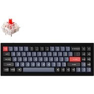 Keychron QMK Q7 70% Gateron G Pro Hot-Swappable Red Switch Mechanical, Black - US - Gaming-Tastatur