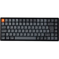 Keychron K2 Max Swappable RGB Backlight Aluminum Brown Switch - Black, CZ/SK - Gaming Keyboard