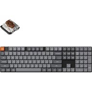 Keychron K5 Max Swappable Gateron RGB Backlight Brown Switch - US - Gaming Keyboard