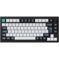 Keychron Q1 Max Swappable RGB Backlight Brown Switch Knob Version - Black, CZ/SK - Gaming Keyboard
