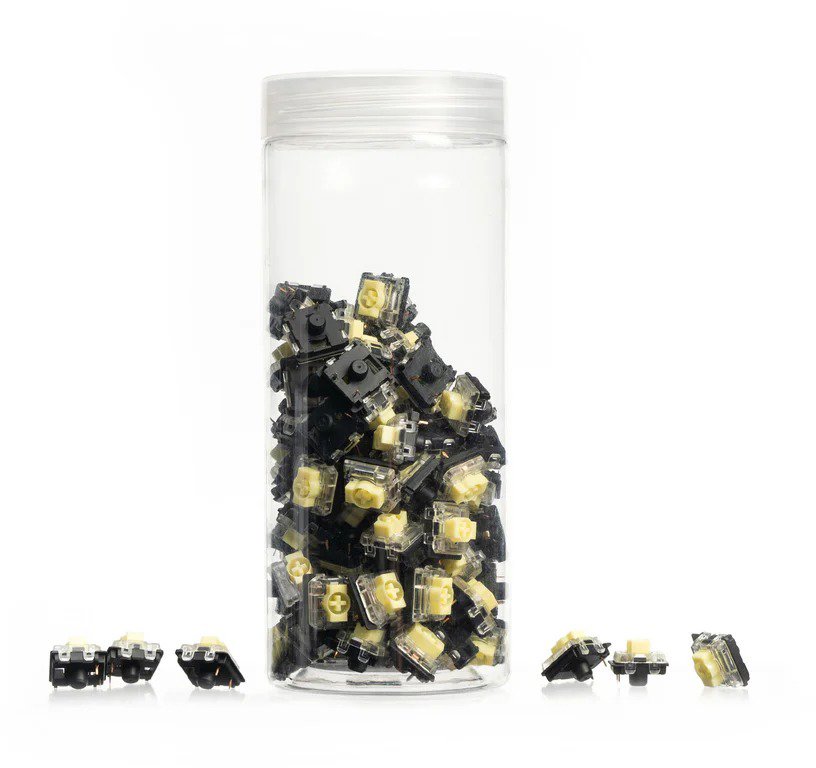 Gateron KS-33 Low Profile 2.0 Mechanical Switch - Banana (110 pcs) - Mechanical Switches