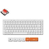 Keychron K3 Max QMK/VIA Wireless White Backlight Swappable Gateron Yellow Switch - White, CZ/SK - Keyboard