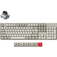 Keychron C2 Pro 8K Wired Hot-swappable RGB Backlight Brown Switch - CZ/SK - Gaming Keyboard
