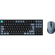 Keychron B33 Wireless Keyboard and Mouse Combo TKL - Black Green, CZ/SK - Keyboard and Mouse Set