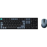 Keychron B36 Wireless Keyboard and Mouse Combo 100% - Black Green, CZ/SK - Keyboard and Mouse Set