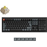Keychron V6 Ultra 8K Silk POM Banana Mechanic Black - HU - Gaming Keyboard