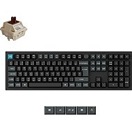 Keychron Q6 Ultra 8K Silk POM Brown Mechanikus Black - HU - Gaming Keyboard