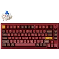 Keychron Q1 Swappable RGB Backlight Blue Switch Knob Version - Red - Gaming Keyboard