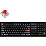 Keychron K10 Pro White Backlight Red Switch, Black - US - Gaming Keyboard