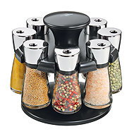 Küchenprofi RONDO Spices set 8 pcs chrome - Spice Container Set