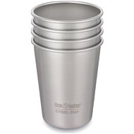 Klean Kanteen stainless steel cups, brushed stainless, 4 pcs, 296 ml - Drinking Cup