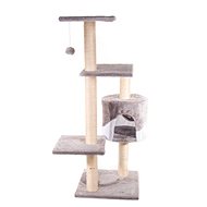 Hawaii Scratching post for cats 112 cm anthracite - Cat Scratcher