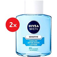 NIVEA Men Sensitive Cooling 2 × 100 ml - Aftershave