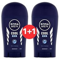 NIVEA MEN Cool Kick 40 ml 1 + 1 - Pánsky dezodorant