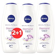 NIVEA Care &amp; Diamond Shower Gel 500 ml 2 + 1 - Shower Gel