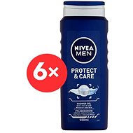 NIVEA Men Protect&Care 6x 500ml - Shower Gel