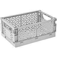 KEEEPER fritzi l Foldable Crate, Nordic Grey - Shipping Box