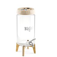 Kefirko Kombucha fermenter with stand and tap, 4 l, beige - Fermenter