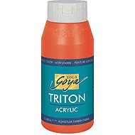 KREUL TRITON SOLO GOYA, red, 750 ml - Acrylic Paints for Canvas
