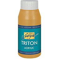 KREUL TRITON SOLO GOYA, light ochre, 750 ml - Acrylic Paints for Canvas