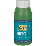 KREUL TRITON SOLO GOYA, leaf green, 750 ml - Acrylic Paints for Canvas