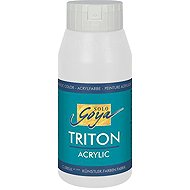 KREUL TRITON SOLO GOYA, white, 750 ml - Acrylic Paints for Canvas