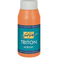 KREUL TRITON SOLO GOYA, apricot, 750 ml - Acrylic Paints for Canvas