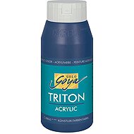 KREUL TRITON SOLO GOYA, dark blue, 750 ml - Acrylic Paints for Canvas