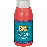 KREUL TRITON SOLO GOYA, cherry, 750 ml - Acrylic Paints for Canvas