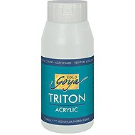 KREUL TRITON SOLO GOYA, silver, 750 ml - Acrylic Paints for Canvas