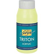 KREUL TRITON SOLO GOYA, pale green, 750 ml - Acrylic Paints for Canvas