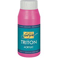 KREUL TRITON SOLO GOYA, purple red, 750 ml - Acrylic Paints for Canvas