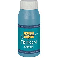 KREUL TRITON SOLO GOYA, turquoise, 750 ml - Acrylic Paints for Canvas
