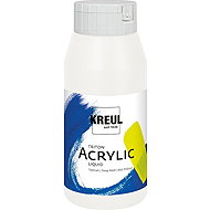 KREUL TRITON SOLO GOYA, Titanium White, 750 ml - Acrylic Paints for Canvas