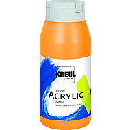 KREUL TRITON SOLO GOYA, Indian Yellow, 750 ml - Acrylic Paints for Canvas
