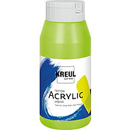 KREUL TRITON SOLO GOYA, Vermilion Green, 750 ml - Acrylic Paints for Canvas