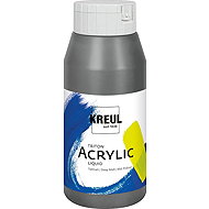 KREUL TRITON SOLO GOYA, Graphite, 750 ml - Acrylic Paints for Canvas