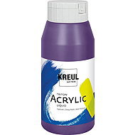 KREUL TRITON SOLO GOYA, Violet, 750 ml - Acrylic Paints for Canvas